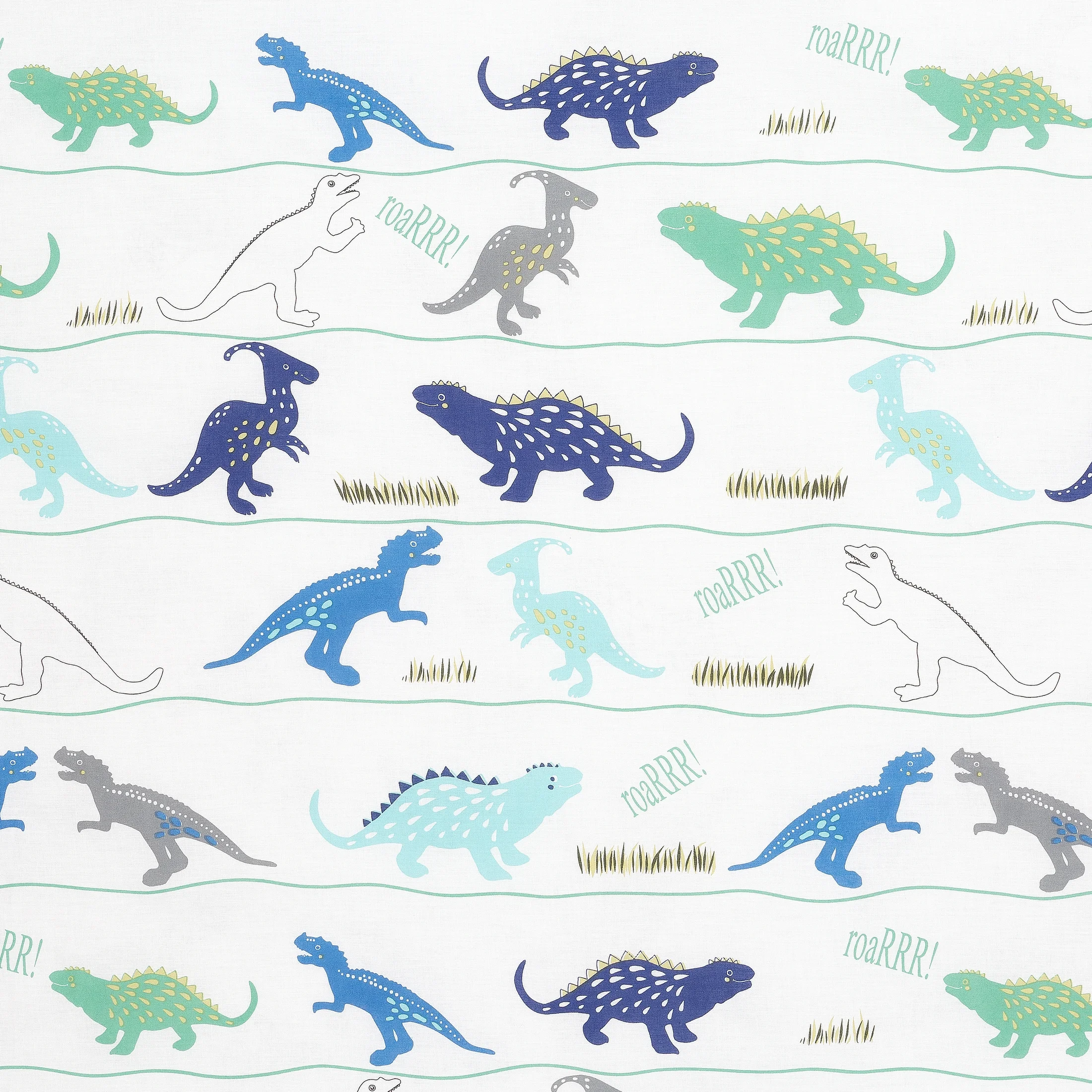 DESIGN 91 Komplet pościeli z bawełny DINO z dinozaurami
