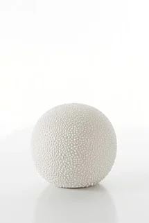 Kula ceramiczna kremowa z efektem rosy średnica 8x7 cm RISO