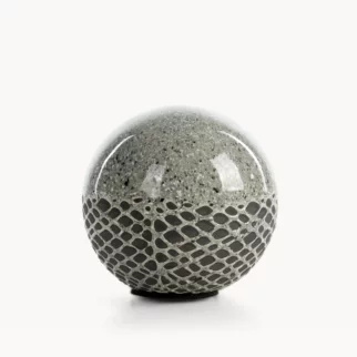 Kula dekoracyjna stalowa w nowoczesnej stylistyce 8x8 cm NORI