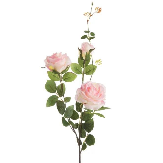 Kwiat sztuczny jasnoróżowy 88 cm