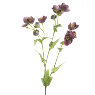 Kwiat sztuczny fioletowy 40 cm