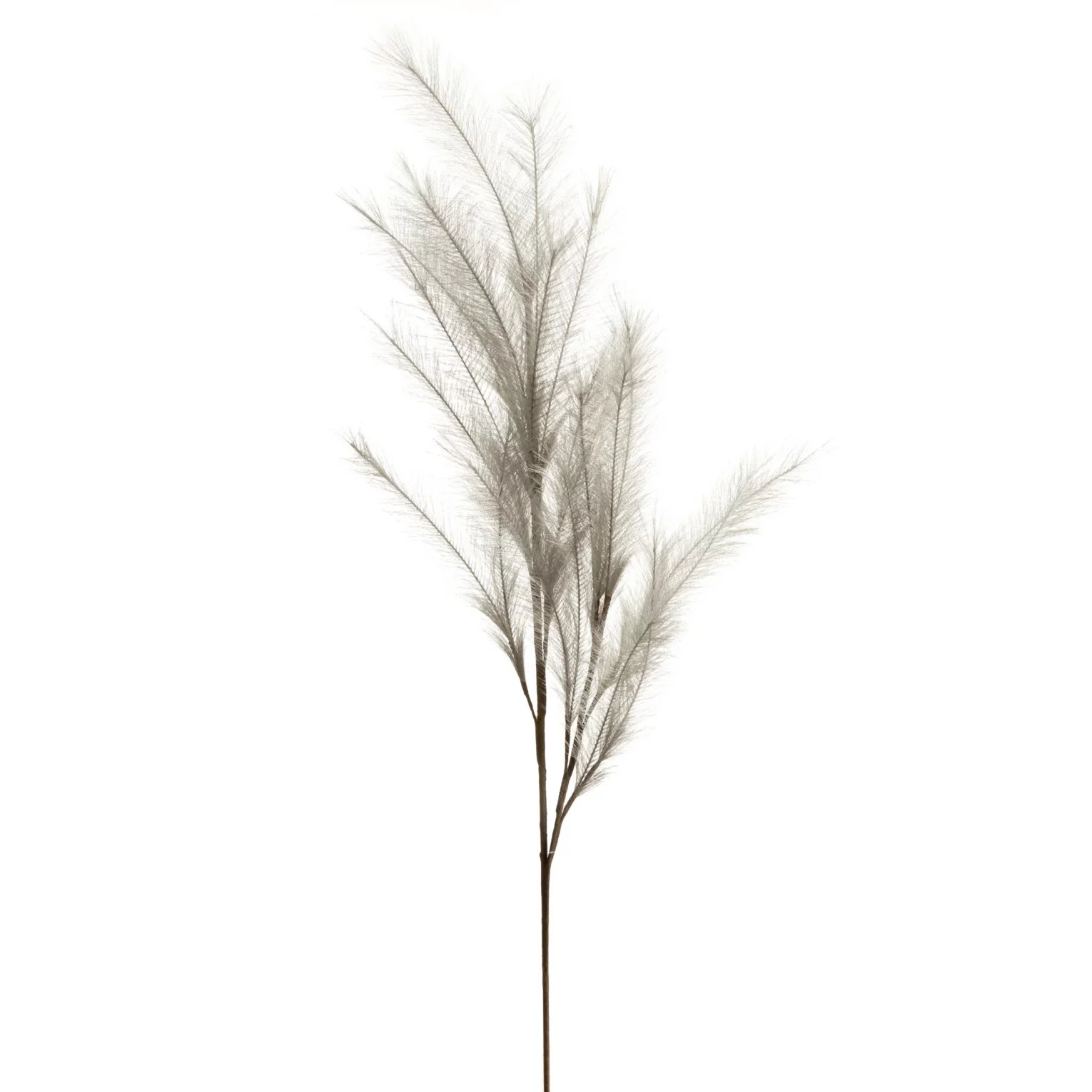 Kwiat sztuczny trawa pampasowa popielata 115 cm