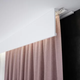 Listwa karniszowa Creativa 300x18x6 cm– technologia Lightbloocker, gładka maskownica karnisza