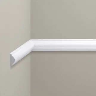 Listwa ścienna Creativa 240 x 4 x 2 cm – gładka sztukateria dekoracyjna