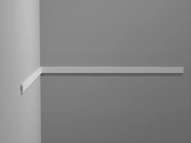 Listwa ścienna Creativa 244 x 2,0 x 1,5 cm – gładka sztukateria dekoracyjna