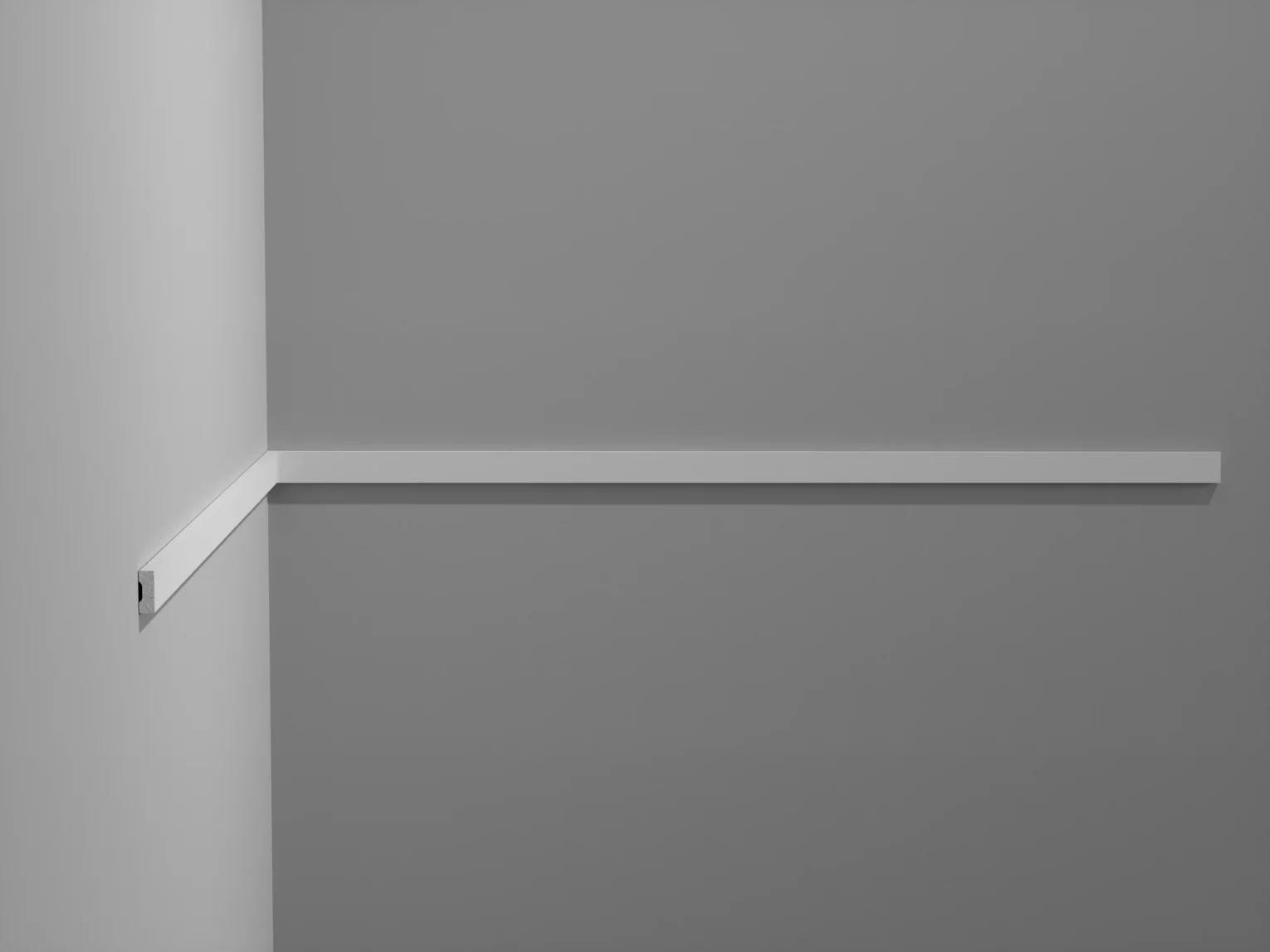 Listwa ścienna Creativa 244 x 0,6 x 1,5 cm  – gładka sztukateria dekoracyjna