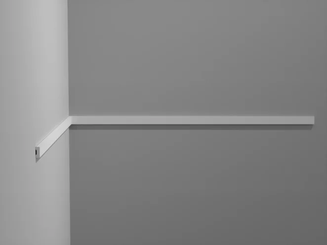 Listwa ścienna Creativa 244 x 0,6 x 1,5 cm  – gładka sztukateria dekoracyjna