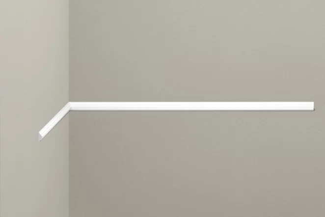 Listwa ścienna Creativa 244x1,0x2,3 cm – gładka sztukateria dekoracyjna