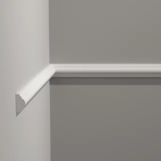 Listwa ścienna Creativa 244 x 2,5 x 1,2 cm – gładka sztukateria dekoracyjna
