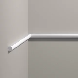 Listwa ścienna Creativa 244x1,5x1,5 cm – minimalistyczna sztukateria dekoracyjna
