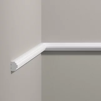 Listwa ścienna Creativa  244 x 2,1 x 1,5 cm – dekoracyjna sztukateria ścienna