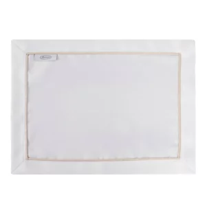 Komplet podkładek 4szt białych 30x40 cm MADELE ze złotą lamówką