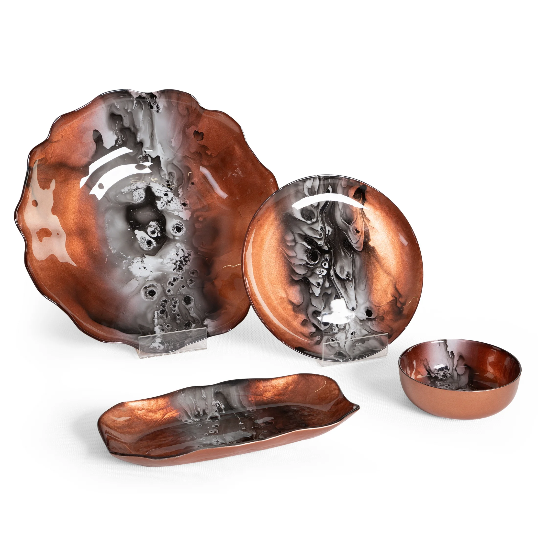 TERRA COLLECTION Misa MOROCCO z barwnego szkła artystycznego
