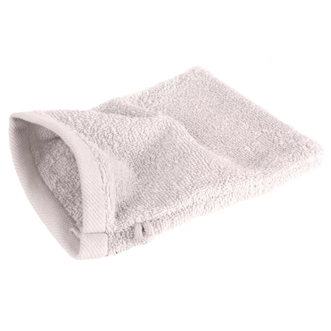 Myjka do kąpieli 16x21 cm bawełniana kolor jasnoróżowy 500 g/m2 GŁADKI 2