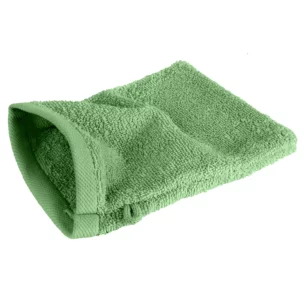 Myjka do kąpieli 16x21 cm bawełniana kolor zielony 400 g/m2 GŁDAKI 1