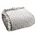 Narzuta szarobeżowa 220x240 cm obszyta falbaną pikowana techniką hot press LIBI 3 Eurofirany Classic