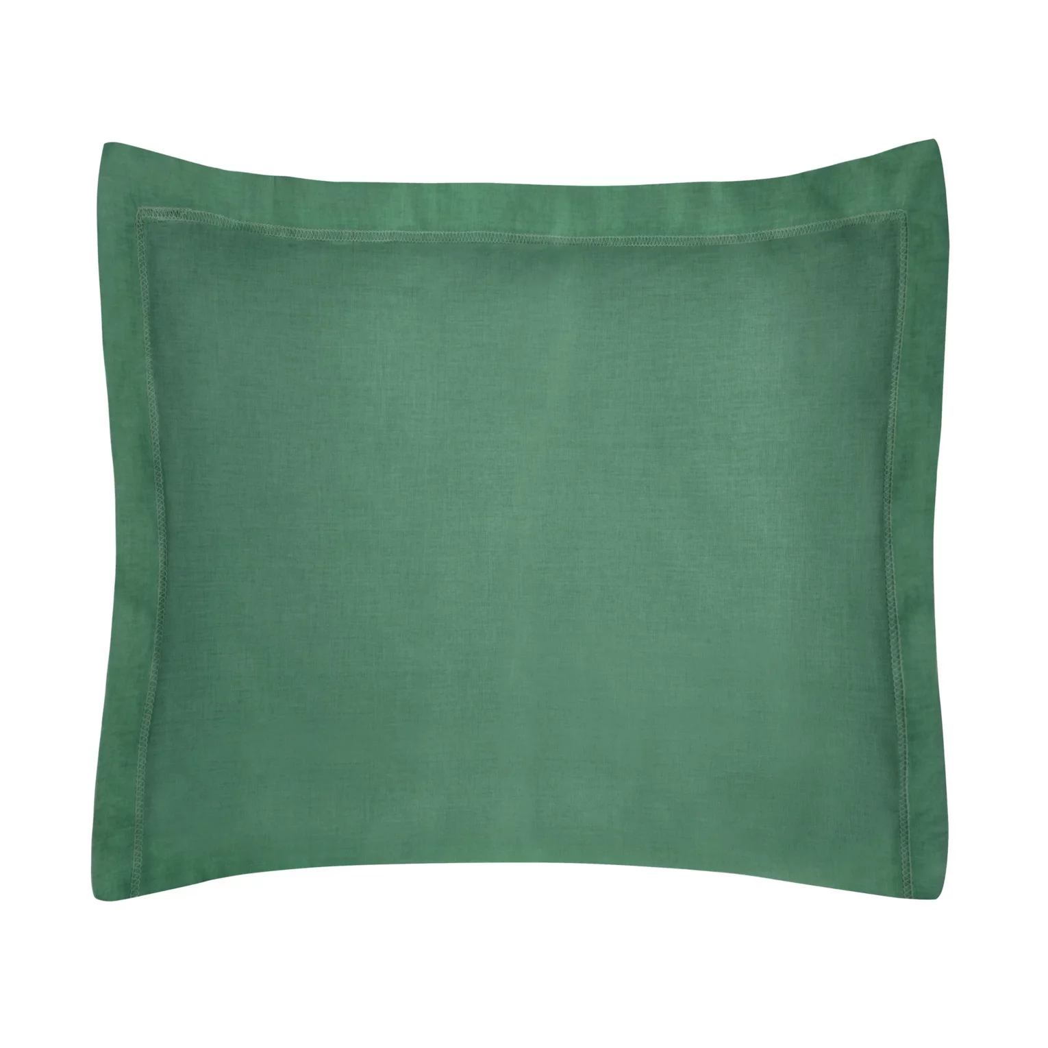 Poszewka na poduszkę 50x70 cm bawełniana butelkowa zieleń z satynowym połyskiem NOVA COLOUR