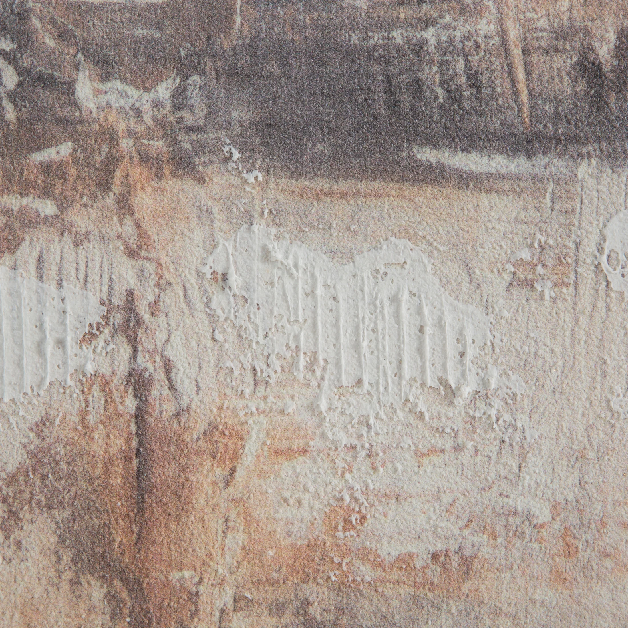 Obraz abstarkcja kremowo, beżowy ręcznie malowany na płótnie 80x100 cm