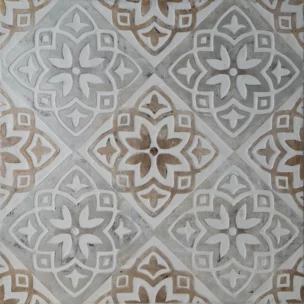Obraz abstrakcja niebiesko, pomarańczowy ręcznie malowany na płótnie 80x80 cm ORAMENTS