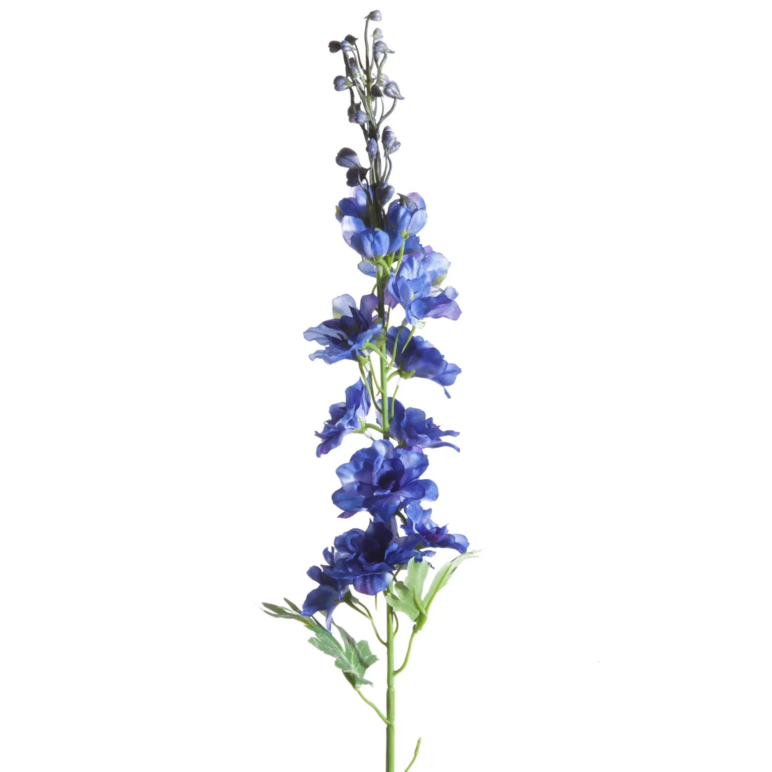 Kwiat sztuczny ciemnoniebieski 80 cm