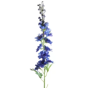 Kwiat sztuczny ciemnoniebieski 80 cm