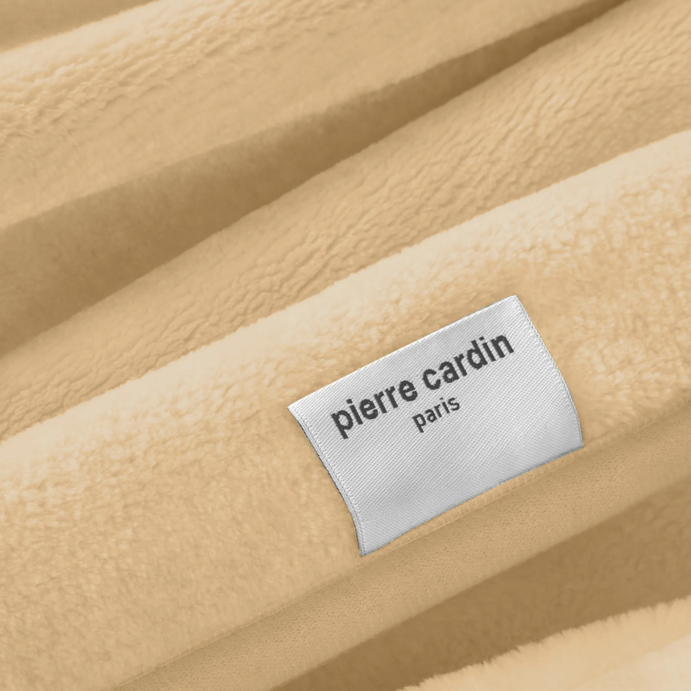 PIERRE CARDIN koc akrylowy CLARA z haftowanym logo