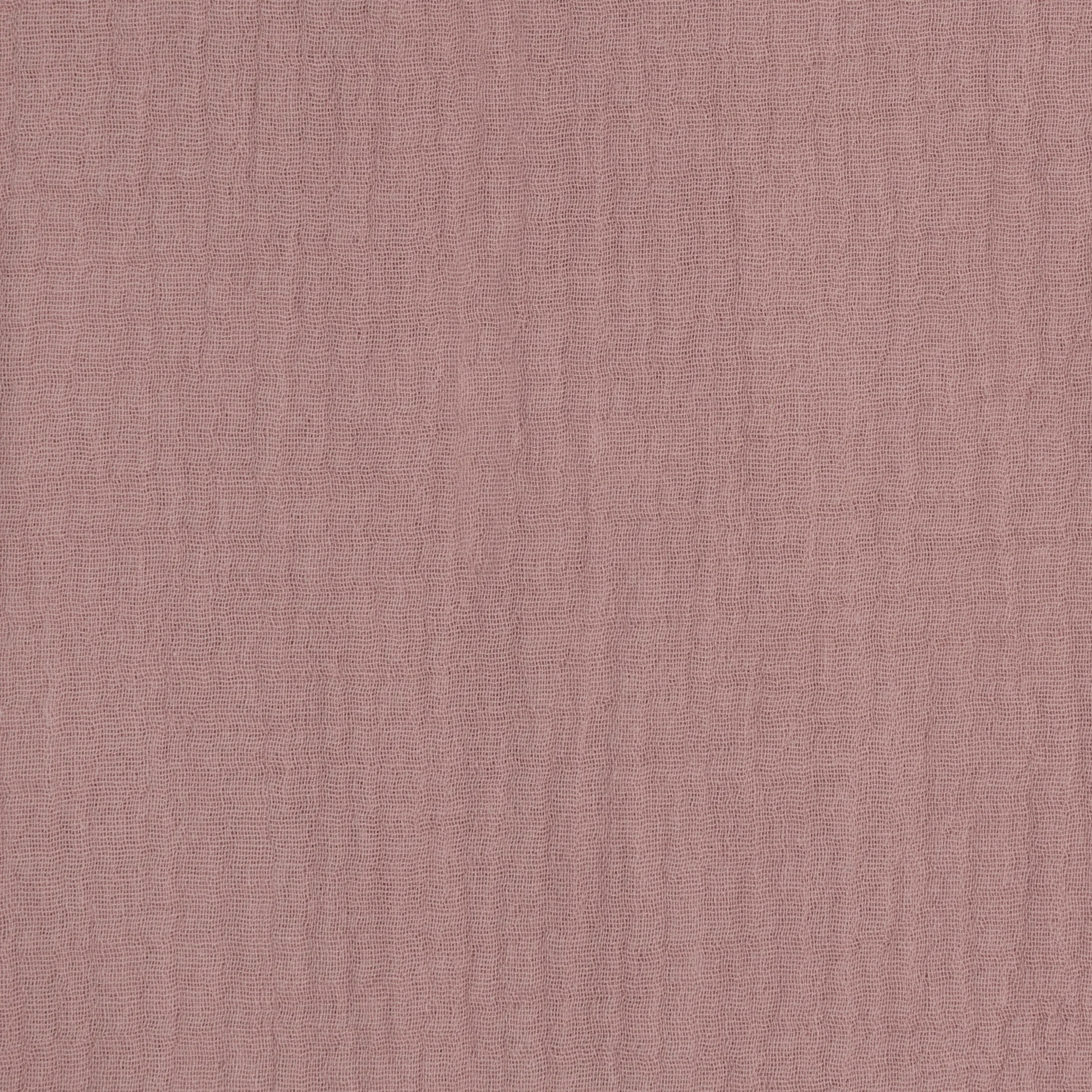 Pościel 160x200 cm komplet 3 częściowy muślin kolor jasnoróżowy - MUSLIN