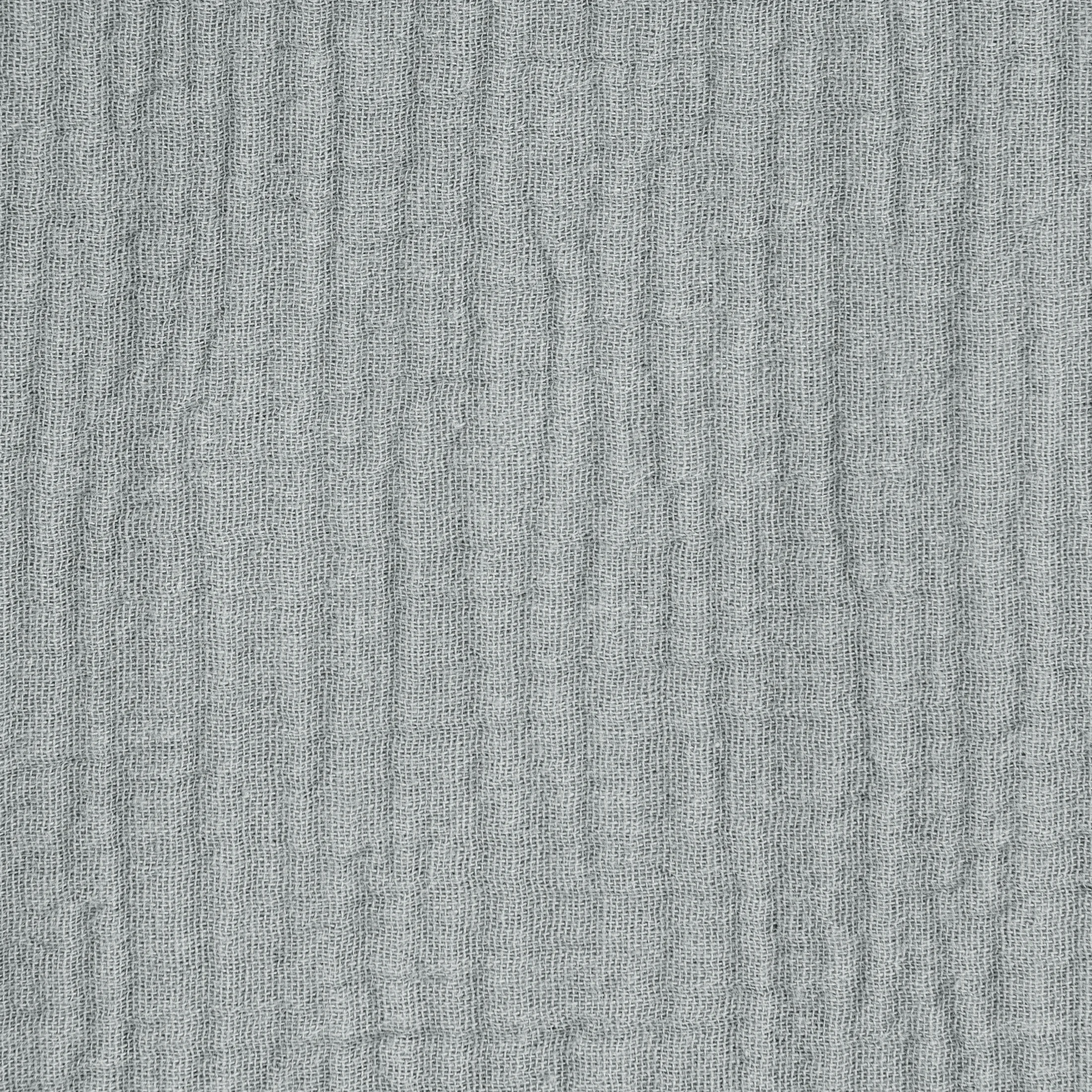 Pościel 160x200 cm komplet 3 częściowy muślin kolor srebrny - MUSLIN