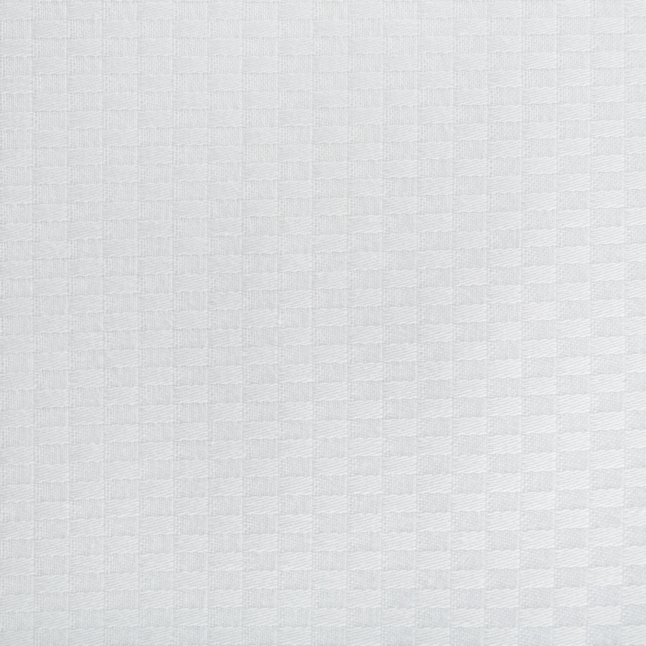 Pościel z adamaszku 160x200 cm komplet 3 częściowy kolor biały w drobną kostkę VERA1