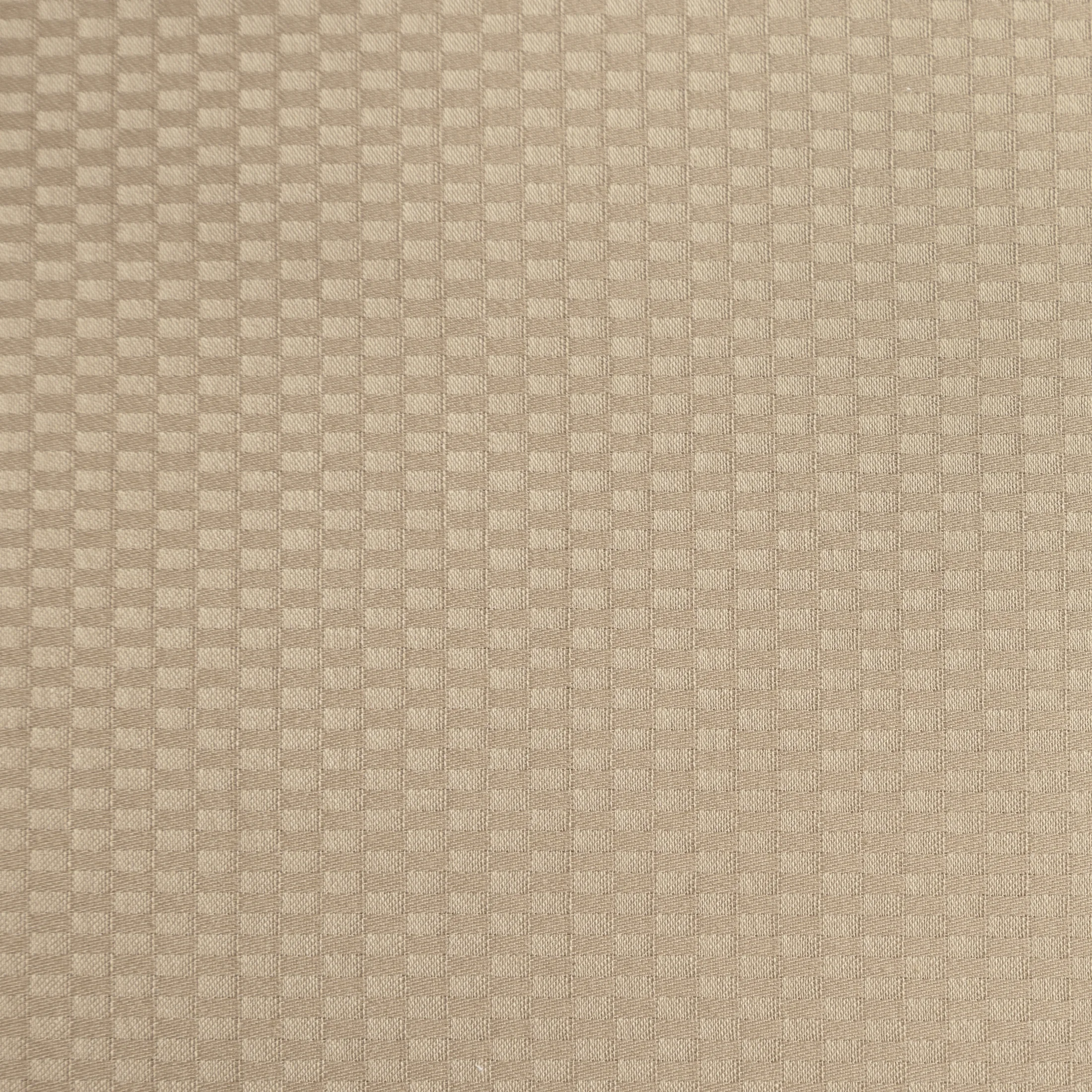 Pościel z adamaszku 220x200 cm komplet 3 częściowy kolor beżowy w drobną kostkę VERA1