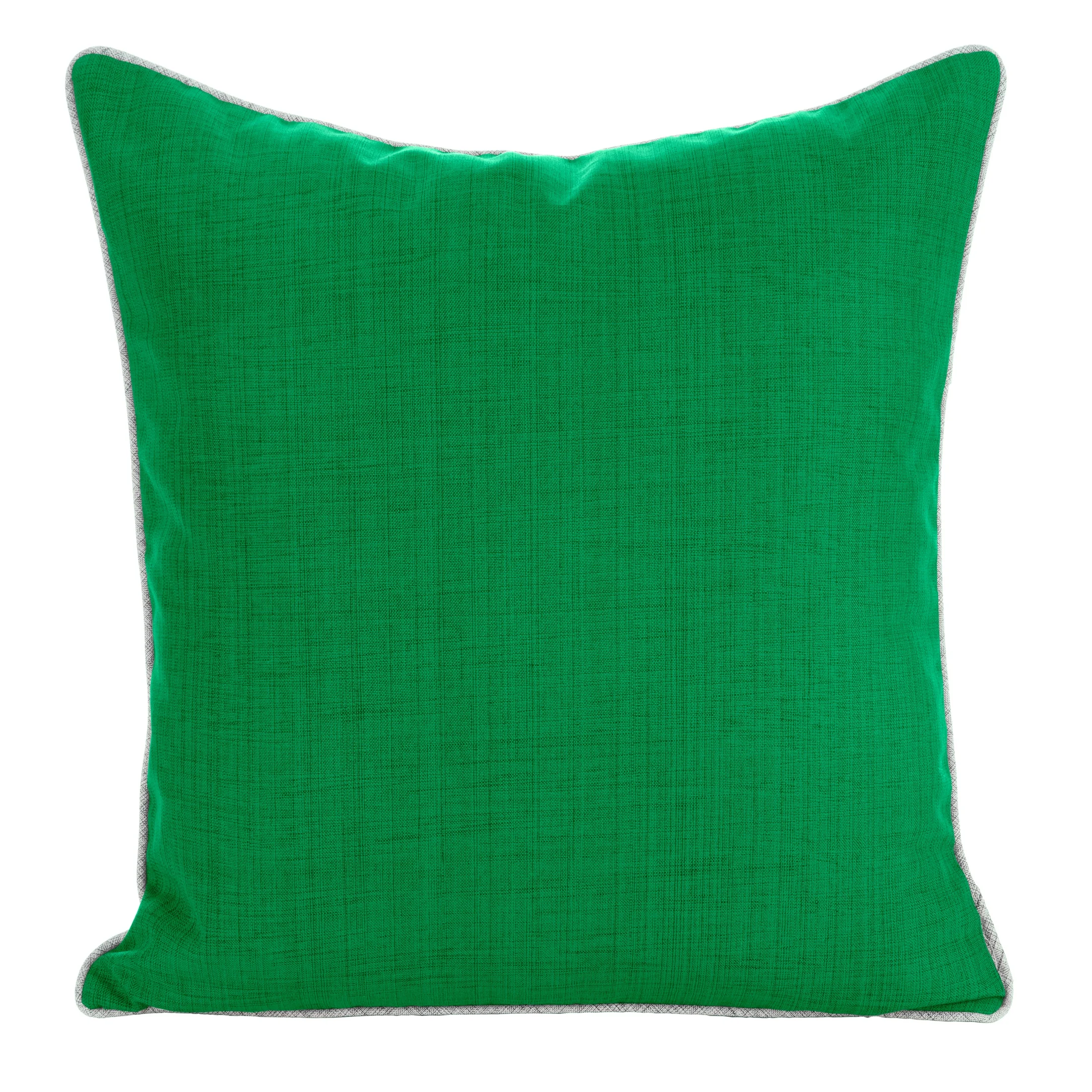Poszewka na poduszkę 45x45 cm z gładkiej tkaniny wodoodpornej zielona idealna do ogrodu i na taras GARDEN 3