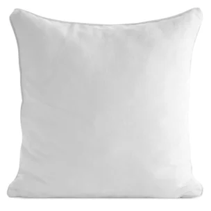 Poszewka na poduszkę 45x45 cm naturalna z szenilowej tkaniny - VANI