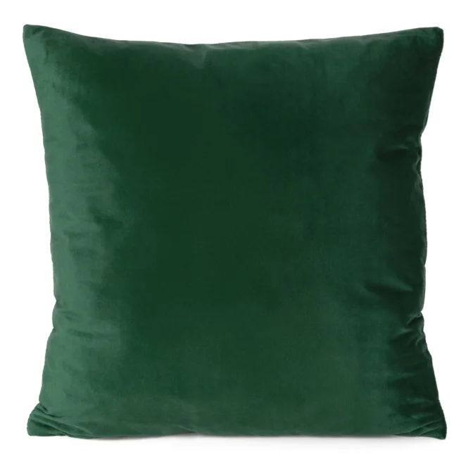 Poszewka na poduszkę 45x45 cm welwetowa ciemnozielona ELORA Eurofirany Premium