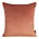 Poszewka na poduszkę 45x45 cm welwetowa kolor ciemnoróżowy, jasnoszary, dwustronna wypustką na brzegach VELVET 57 Eurofirany Premium