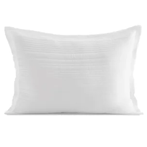 Poszewka na poduszkę 50x70 cm biała z wypukłym wzorem pikowana TARA Eurofirany Premium - kolekcja SEA SUMMER