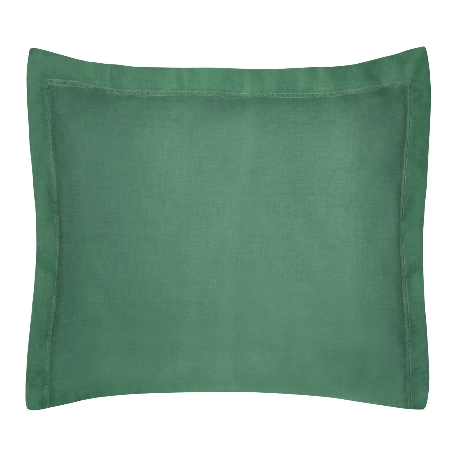 Poszewka na poduszkę 70x80 cm bawełniana butelkowa zieleń z satynowym połyskiem NOVA COLOUR