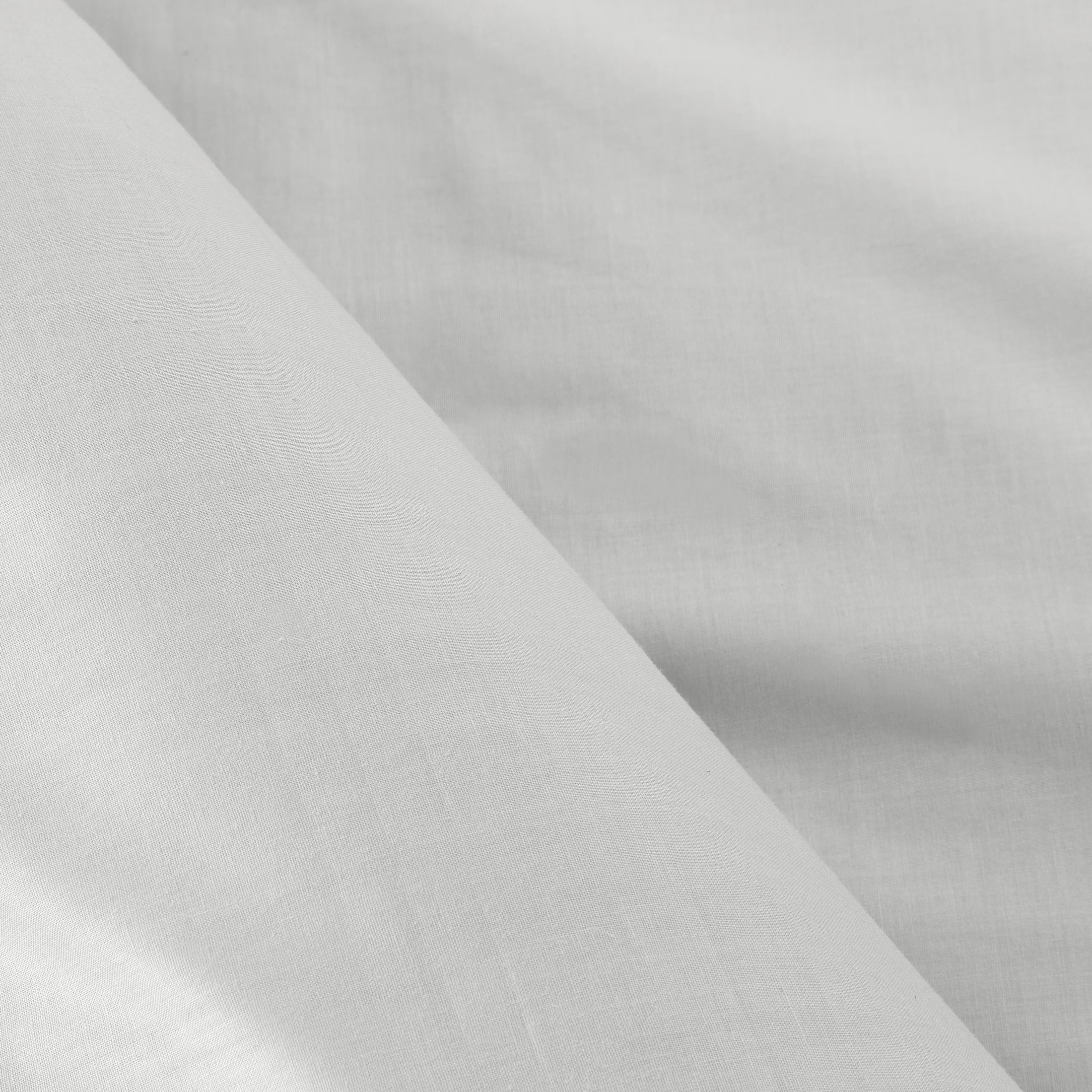 Poszwa na kołdrę 160x200 cm z bawełny z połyskiem kolor jasnoszary NOVA COLOUR