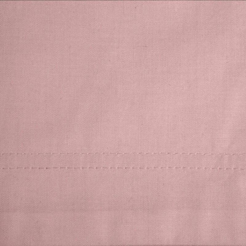 Poszwa na kołdrę 220x200 cm z bawełny z połyskiem kolor pudrowy róż NOVA COLOUR