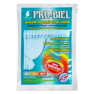 PRO-BIEL koncentrat do prania firan i zasłon 35 g