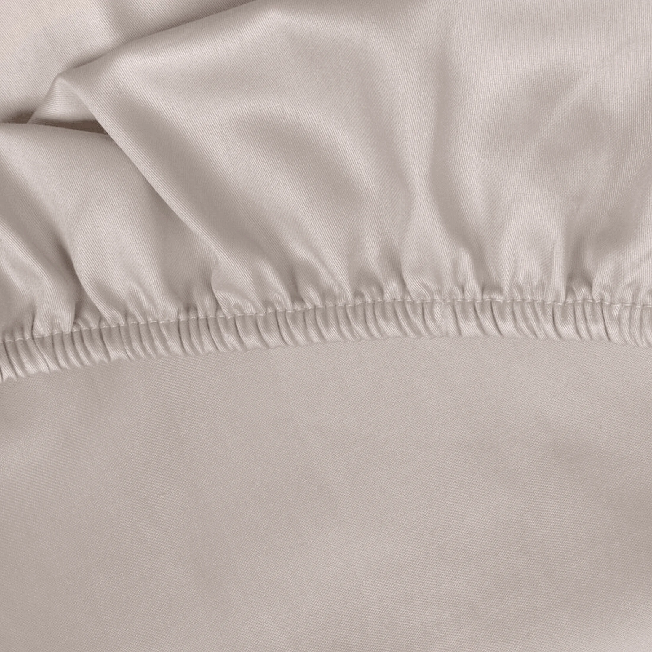 Prześcieradło jersey z gumką 220x200 cm z bawełny kolor ciemnobeżowy 125 g/m2 Design 91