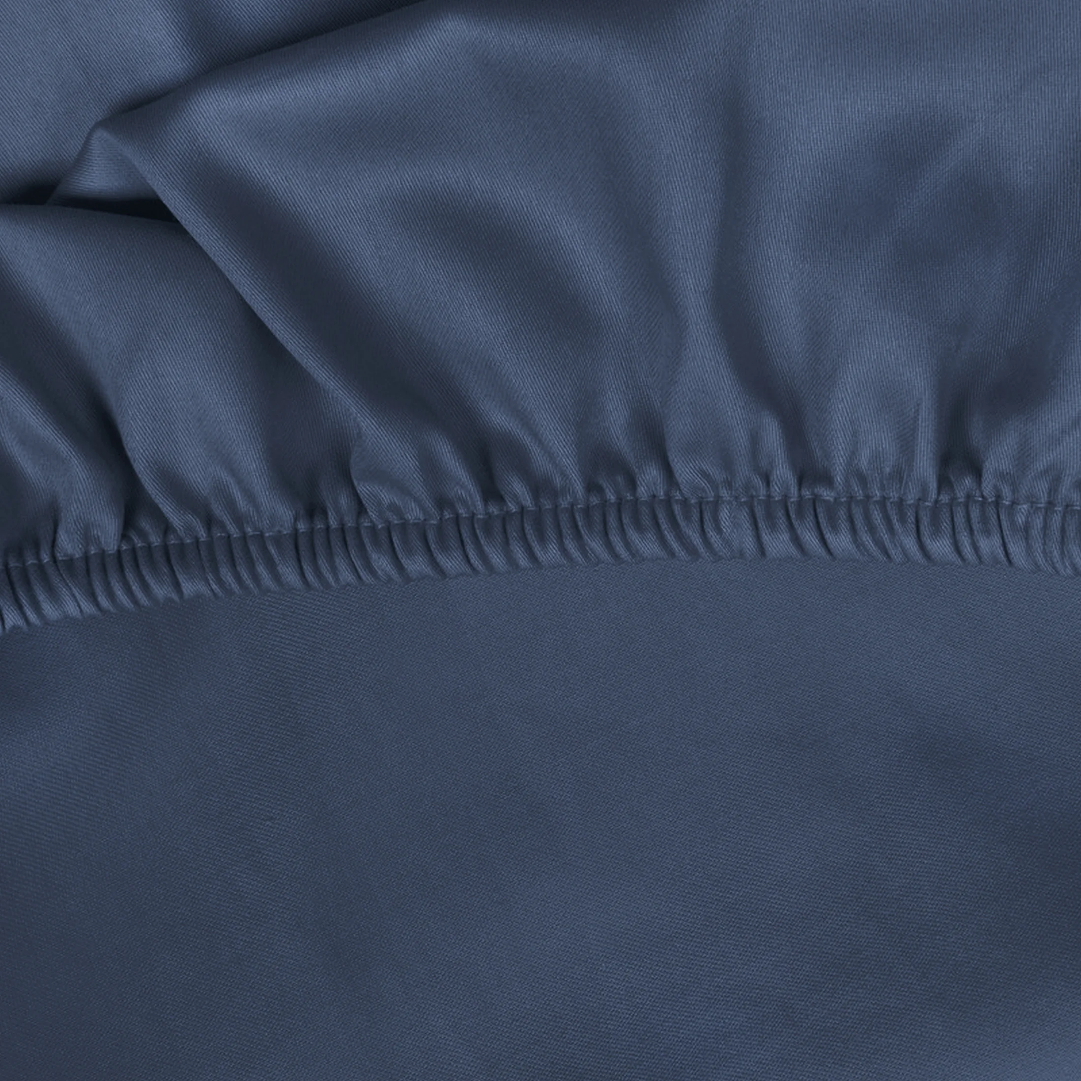 Prześcieradło jersey z gumką 180x200 cm z bawełny kolor granatowy 125 g/m2 Design 91