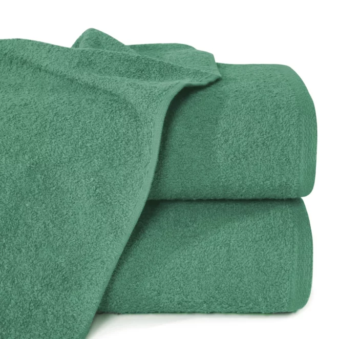 Ręcznik do rąk 30x50 cm bawełniany kolor zielony 400 g/m2 GŁADKI 1