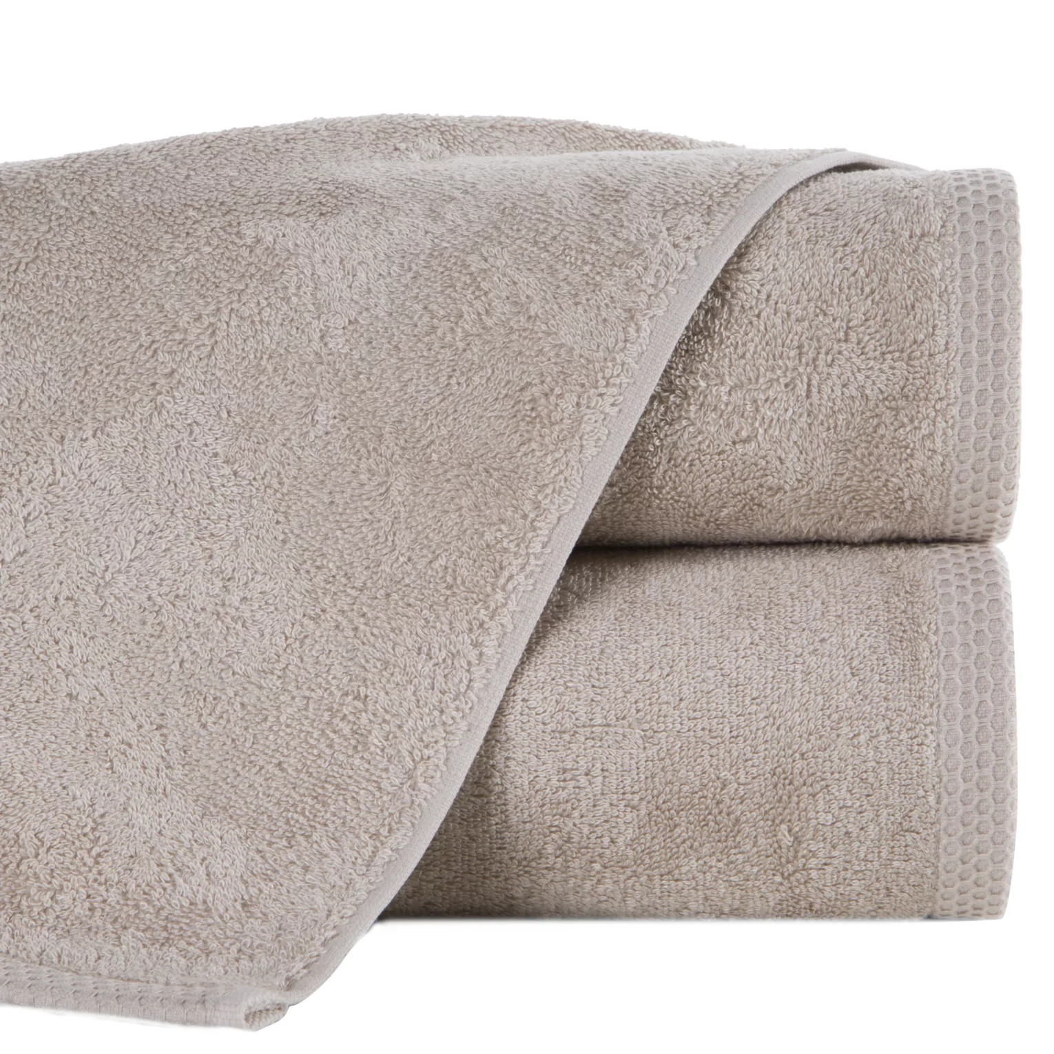 Ręcznik kąpielowy 50X90 cm bawełniany kolor beżowy 500 g/m2 HARMONY