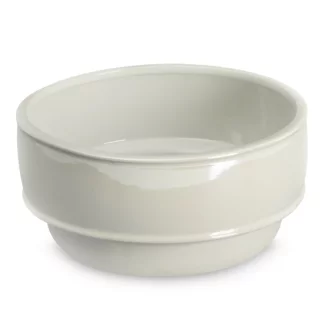 Misa ceramiczna dekoracyjna perłowa z połyskiem średnica 20x10 cm SIMONA