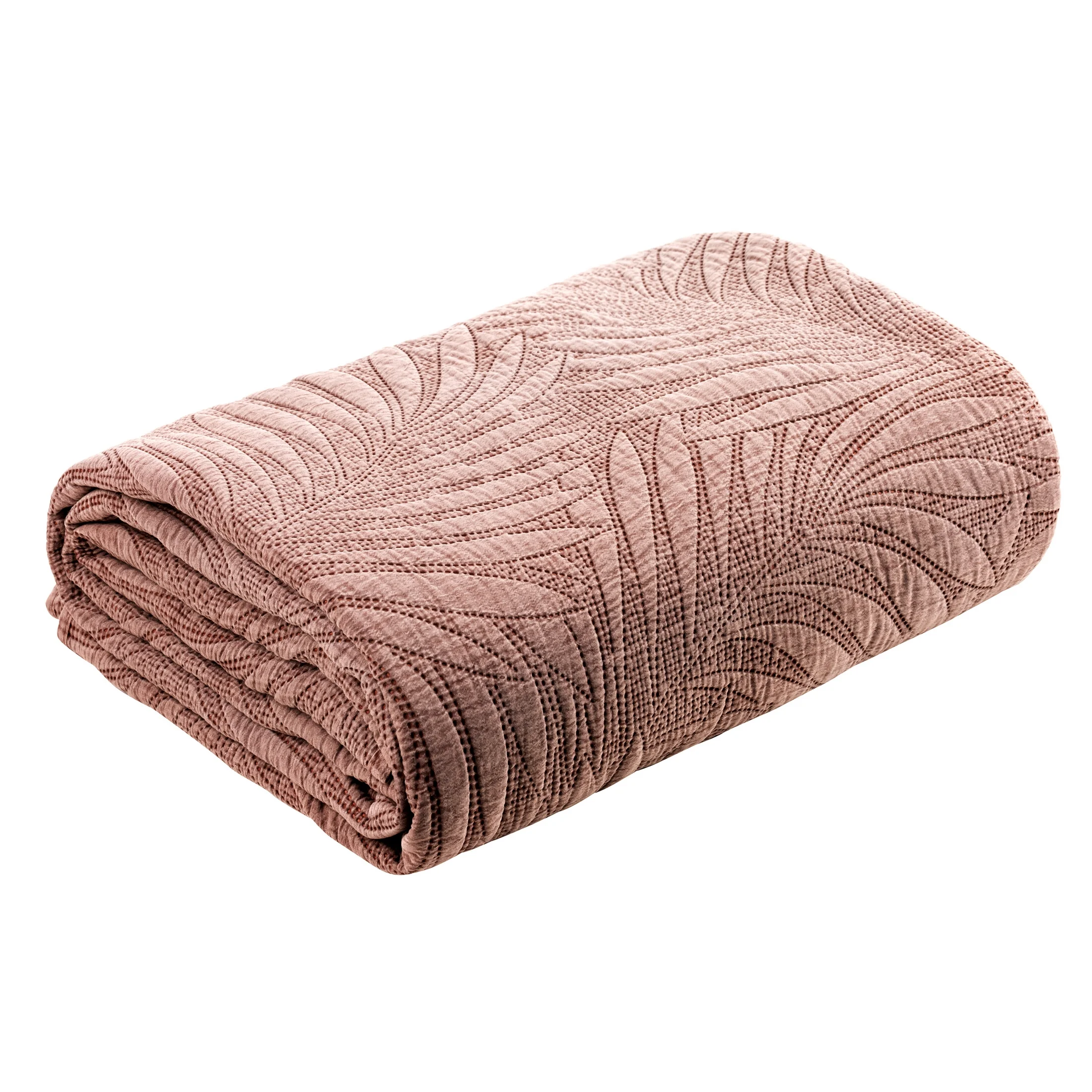 EUROFIRANY PREMIUM Narzuta STONE z tkaniny stonewashed pikowana metodą hot press