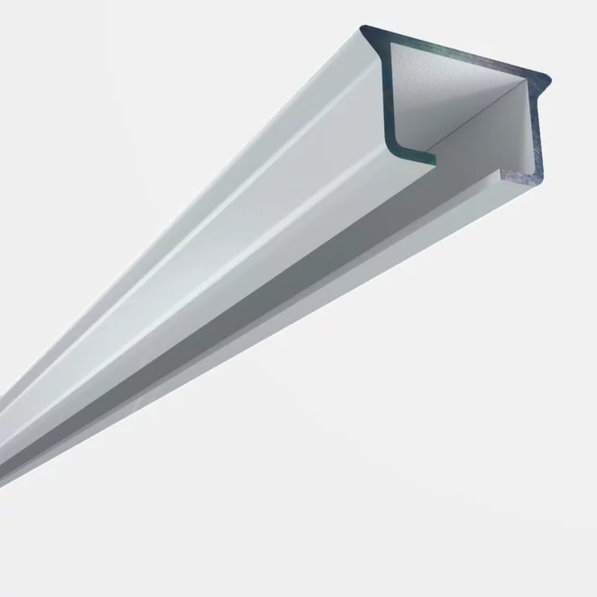 Szyna aluminiowa z akcesoriami – jednotorowa szyna sufitowa 200 cm