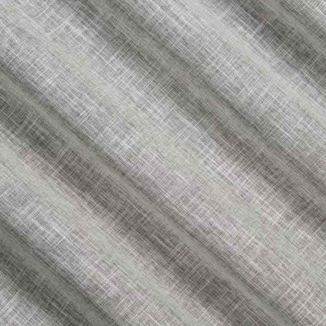 H212/3 Firana szyta na taśmie 5 cm popielata o naturalnym, luźnym splocie w stylu eko