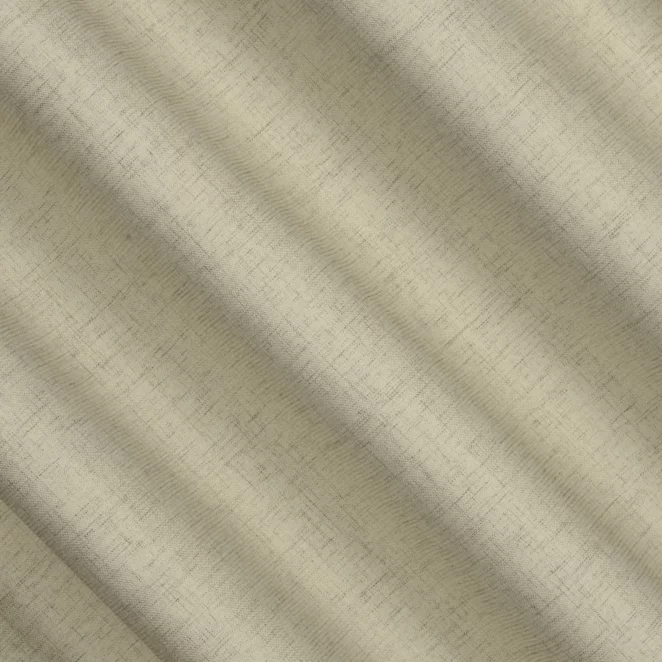 M213/2 Zasłona szyta na taśmie 5 cm beżowa z tkaniny w stylu eko o naturalnym splocie