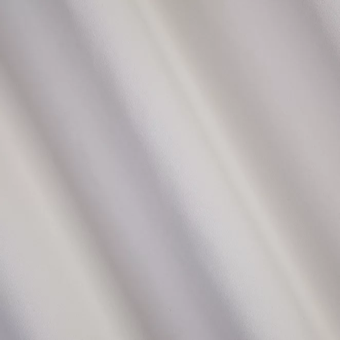 R120/2 Zasłona szyta na taśmie 5 cm WALDO kremowa ze szlachetnej grubej tkaniny welwetowej o gramaturze 400g/m2