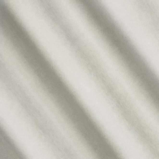 H176/5 Zasłona szyta na taśmie 5 cm ADESSA srebrna z miękkiej tkaniny o welurowej strukturze